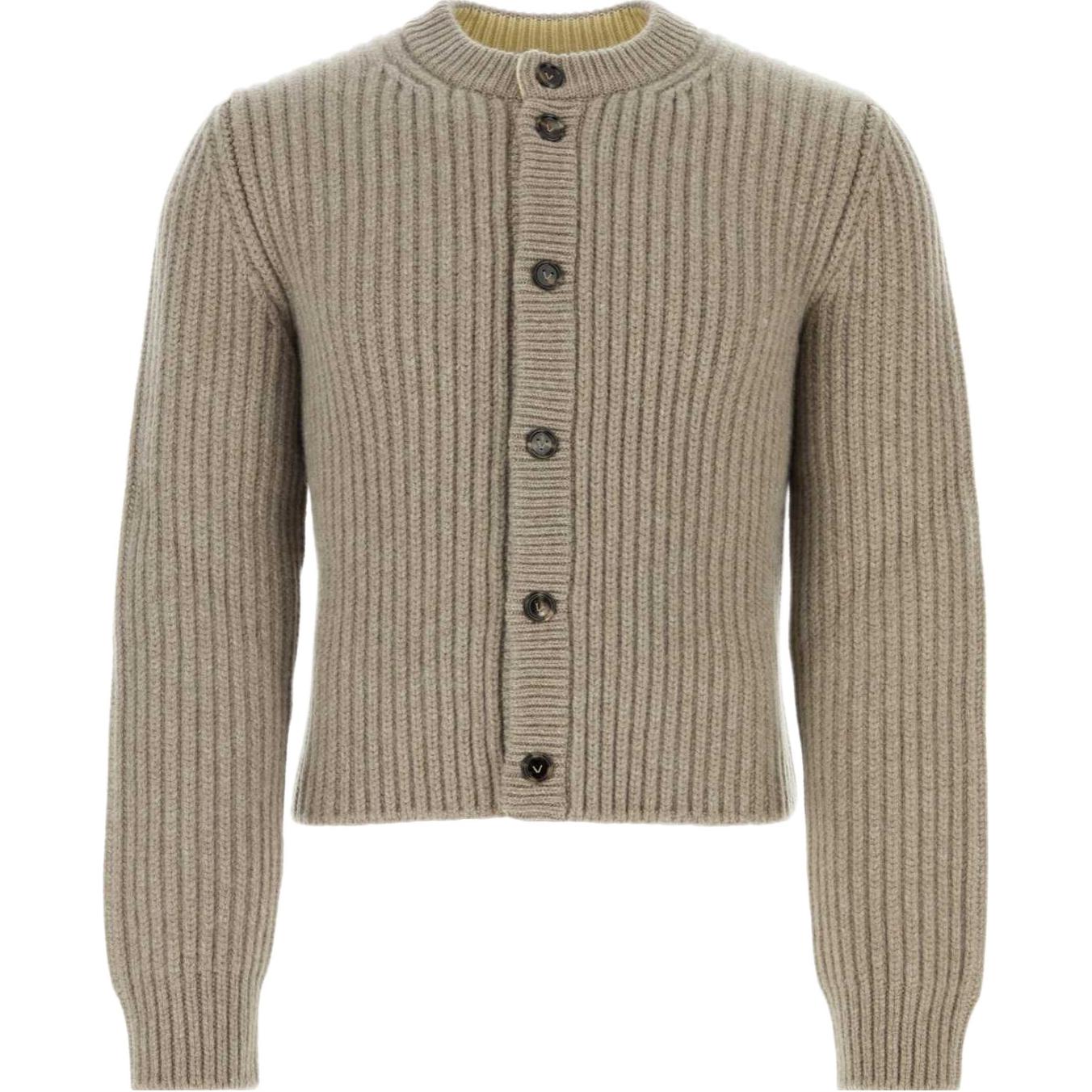 Bottega Veneta Cropped Button-Up Cardigan