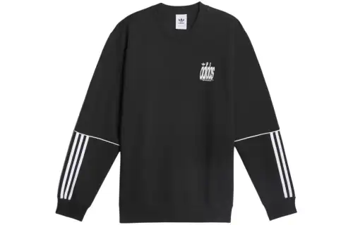 Adidas Originals 4.0 Stretch Deluxe Crewneck Sweater Men's Black