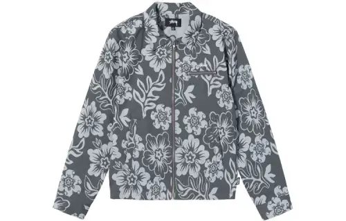 Stussy Jackets Unisex Black Lapel Moderate Other