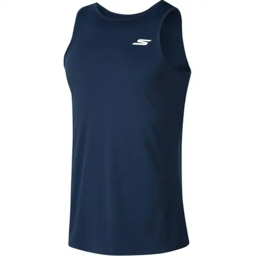 Skechers Tank Top Men's Navy Blue