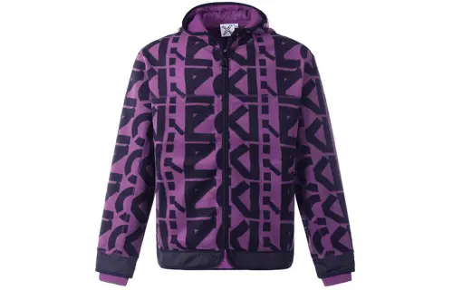 KENZO Allover Monogram Zipped Hoodie