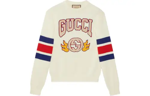 GUCCI Chinese New Year SS24 Knitwear Men's Ivory White