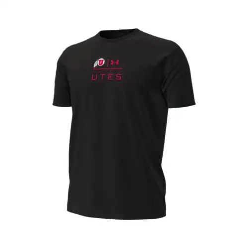 Under Armour Performance CottonCollegiate T Shirt Men's Black
