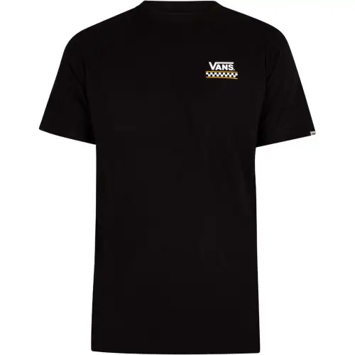 Vans T Shirts Men's Black Crew Neck