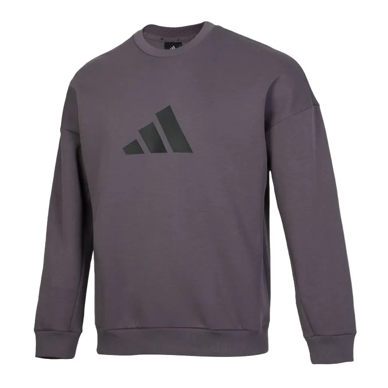 Adidas Sweatshirt Men's Gray Purple