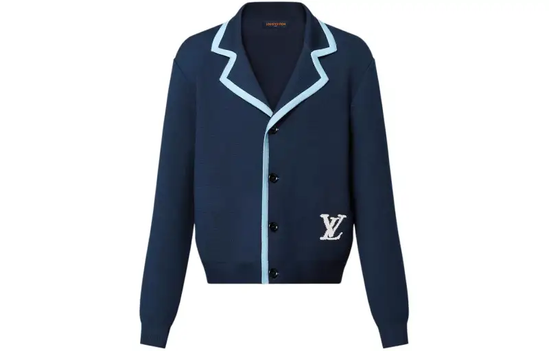 LOUIS VUITTON x Tyler Collaboration SS24 Knitwear Men's Marine Blue