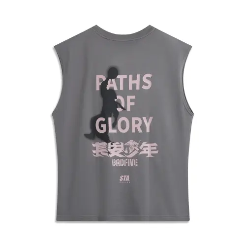 Li Ning Badfive Tank Top Men's Smoky Ink Gray