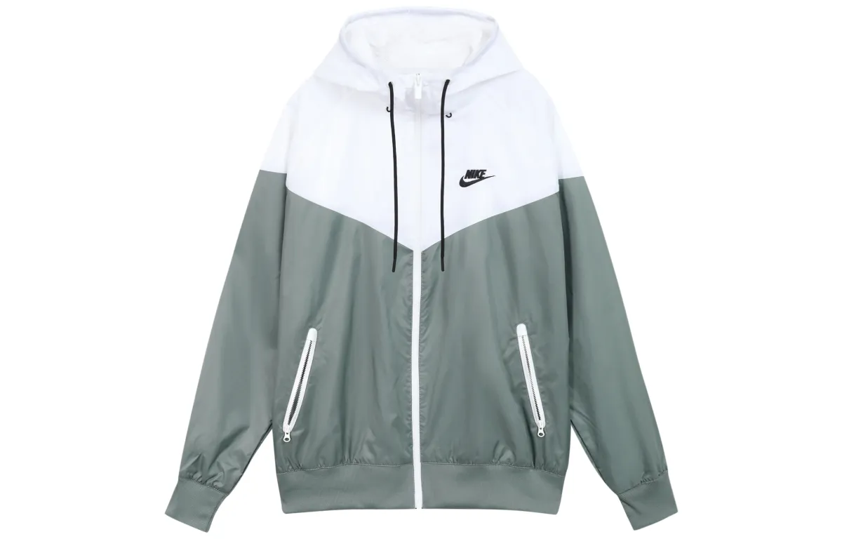 Nike WINDRUNNER Jacket Men's Gray White