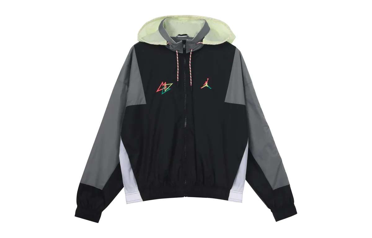 Jordan Sport Jackets Men's Black Stand Collar Moderate Other