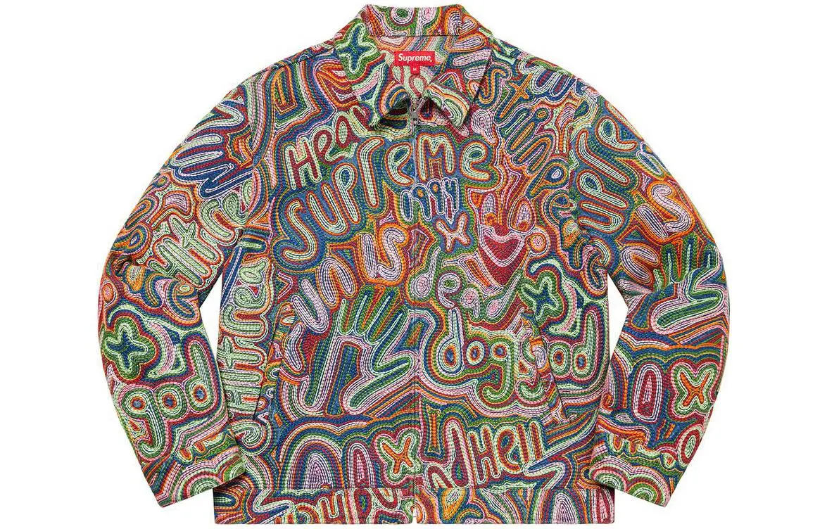 Supreme chainstitch denim shirt jacket