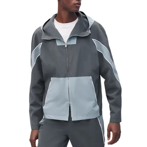 HERMES Jackets & Coats Men's Gray