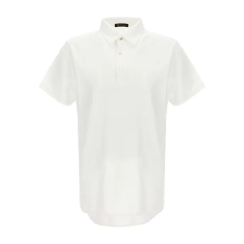Loro Piana Button Detailed Short-Sleeved Polo Shirt