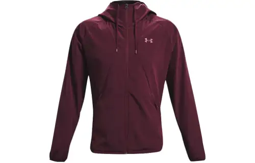Under Armour Woven Collection Jackets Men's Dark Chestnut Hooded Moderate Other