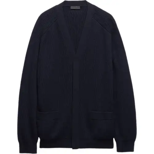 PRADA SS24 Knitwear Men's Midnight Blue