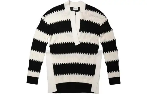 Burberry Sweaters Men's White V Neck Moderate Other