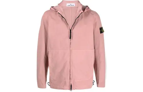 STONE ISLAND Jackets Men's Lotus Color Hooded Moderate Other