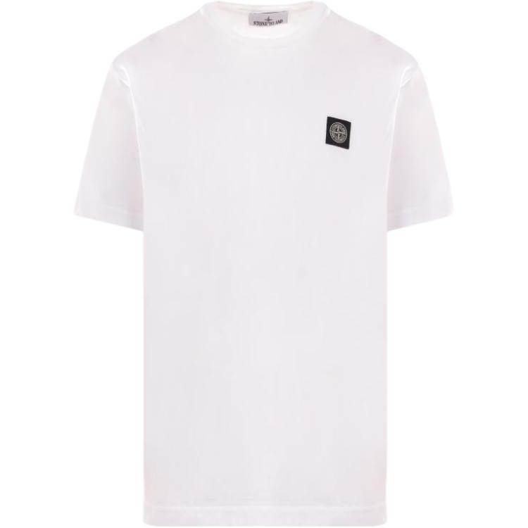 Мужская футболка STONE ISLAND FW24 T (белая)