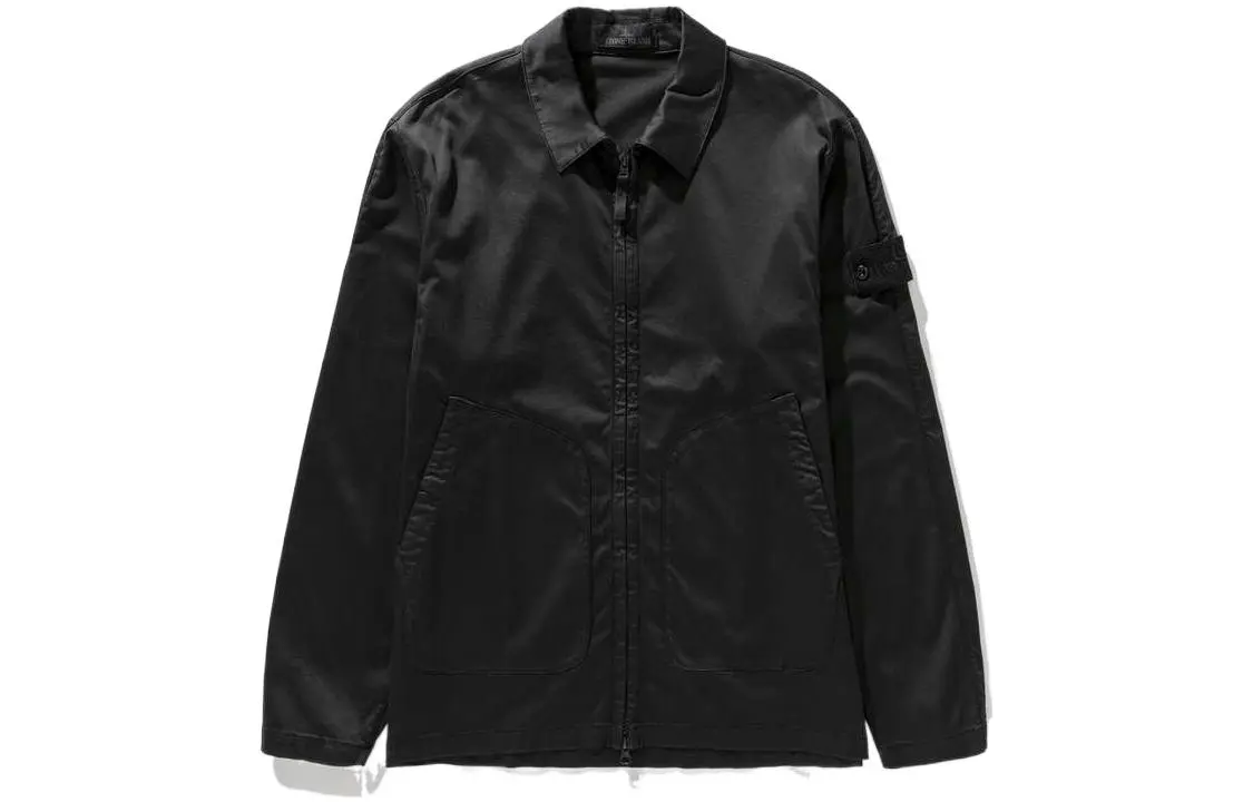 STONE ISLAND Jackets & Coats Fall Men's Black