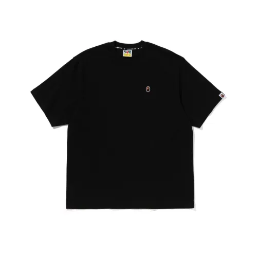 A Bathing Ape embroidered-logo cotton T-shirt
