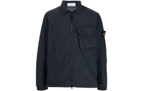 STONE ISLAND FW21 Jackets & Coats Men's Marine Blue