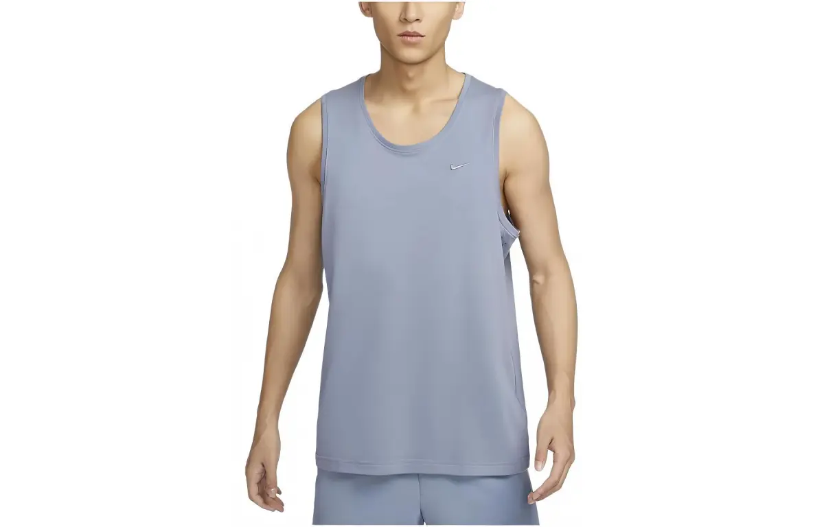 Nike Primary Tank Top Men's Gray Slate Blue