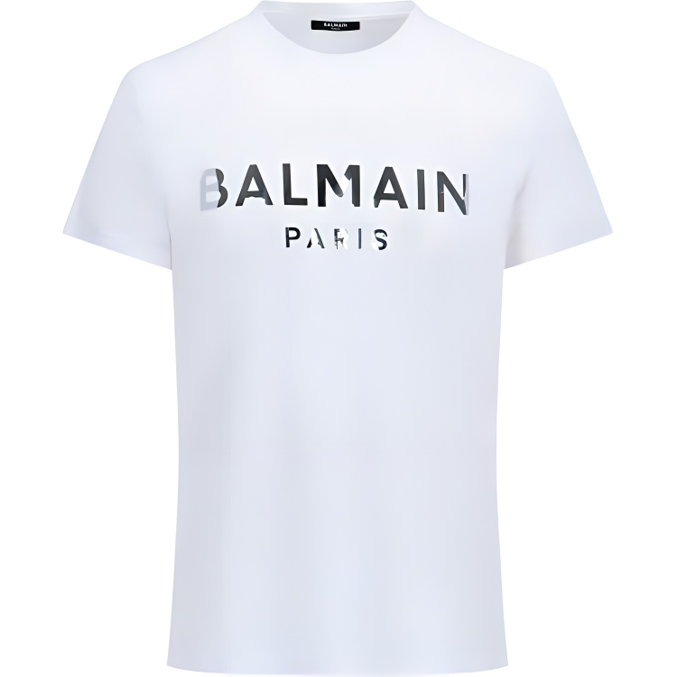 Мужская футболка BALMAIN BALMAIN LogoT (белый)