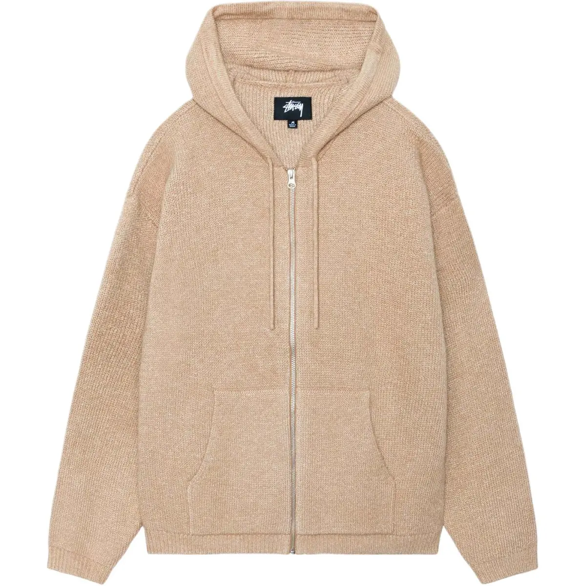 Stussy Zip-Up Knitted Cardigan