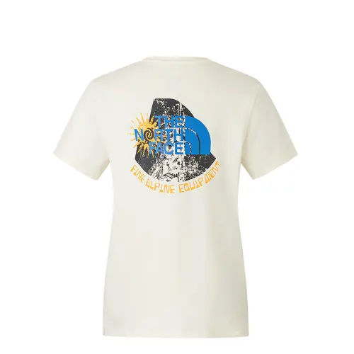THE NORTH FACE T Shirt Women's Dune White