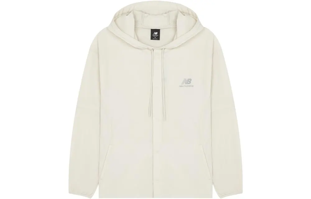 New Balance Jackets Men's Gray Hooded Moderate Other