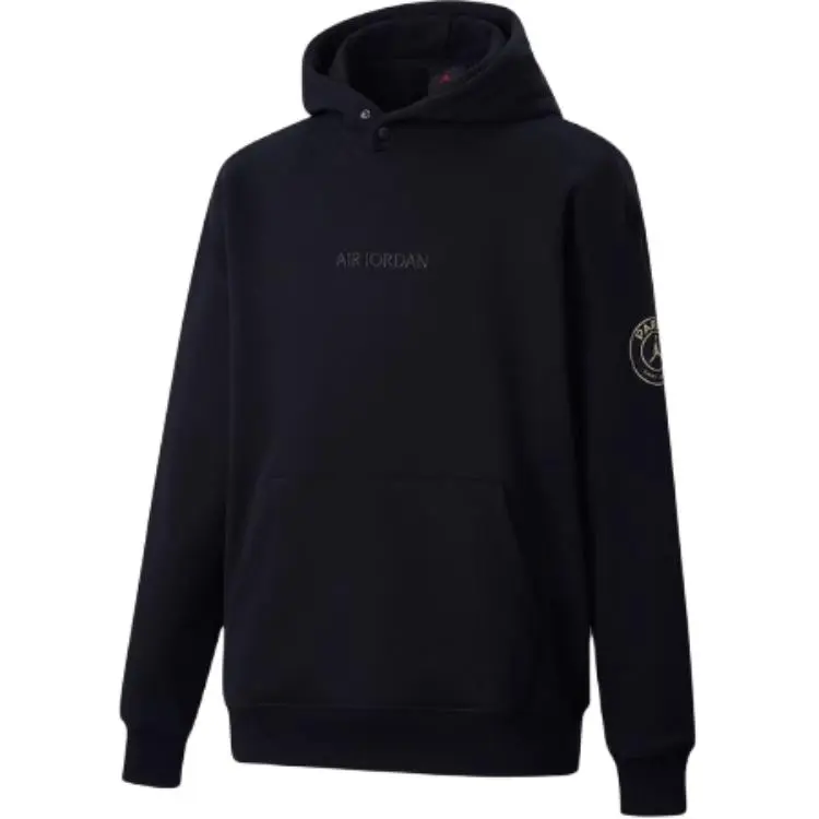 Jordan Sweatshirts Men's Black Hooded Moderate Other