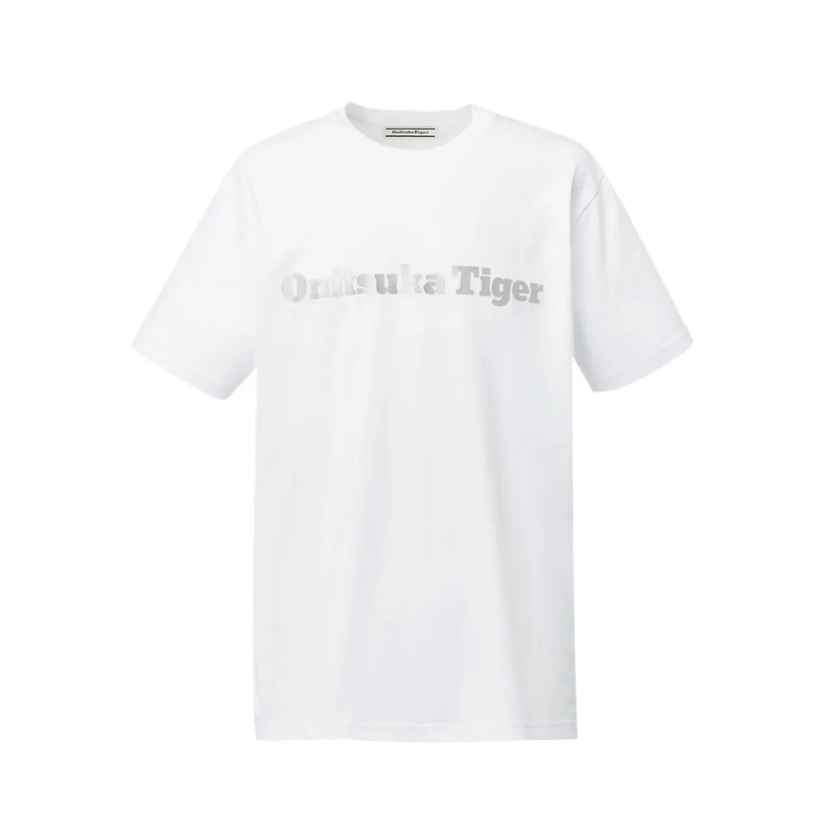 Onitsuka Tiger T Shirt Unisex Silver
