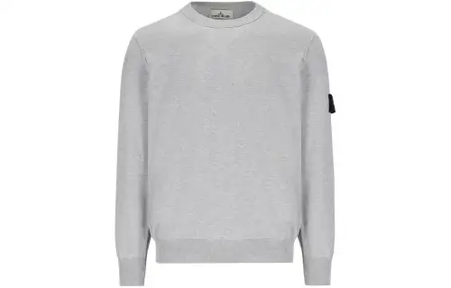 Stone Island Compass Patch Crewneck Jumper