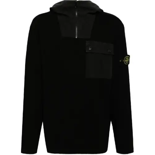 STONE ISLAND Compass badge Hooded Jumper