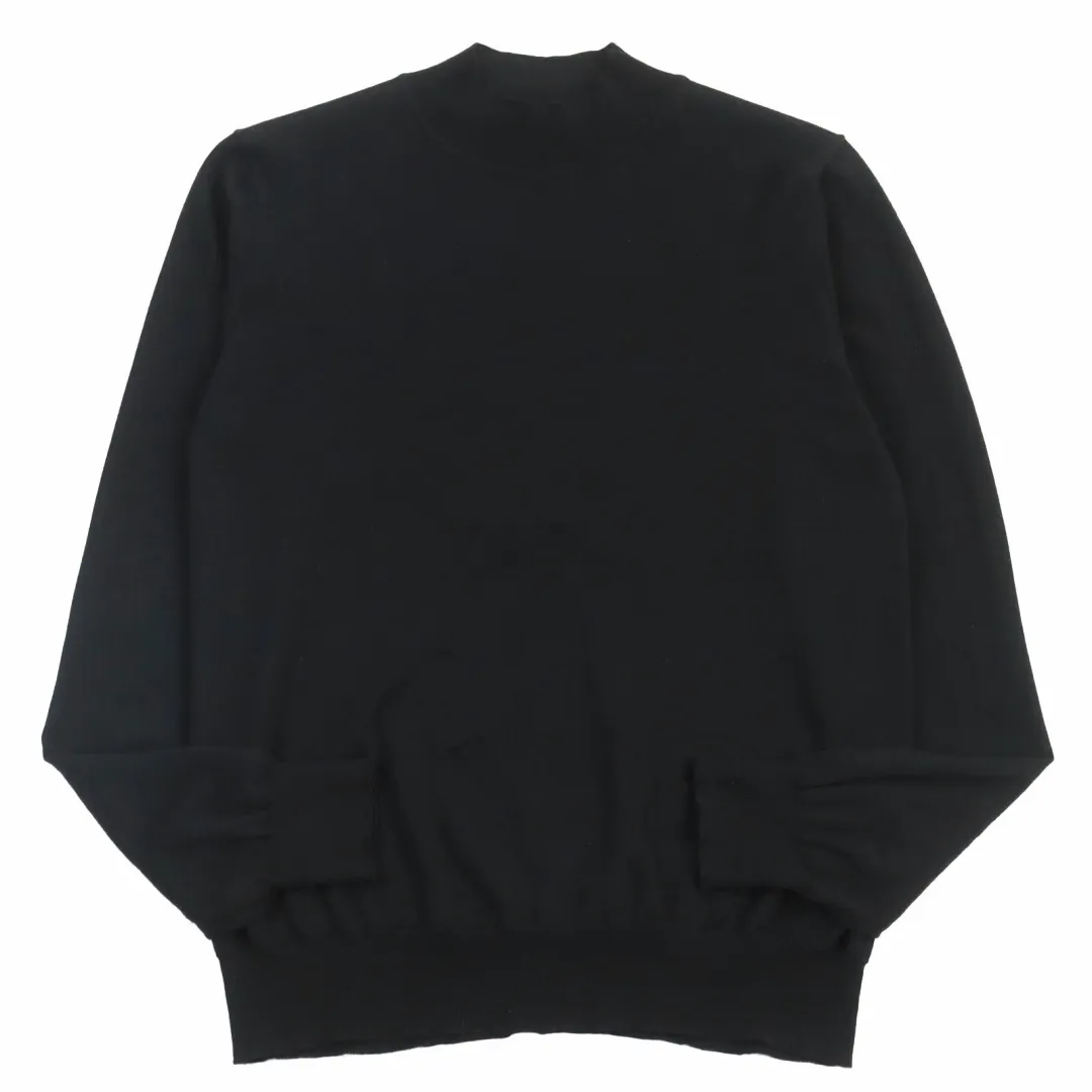 PRADA Sweaters Men's Black Crew Neck Moderate Other