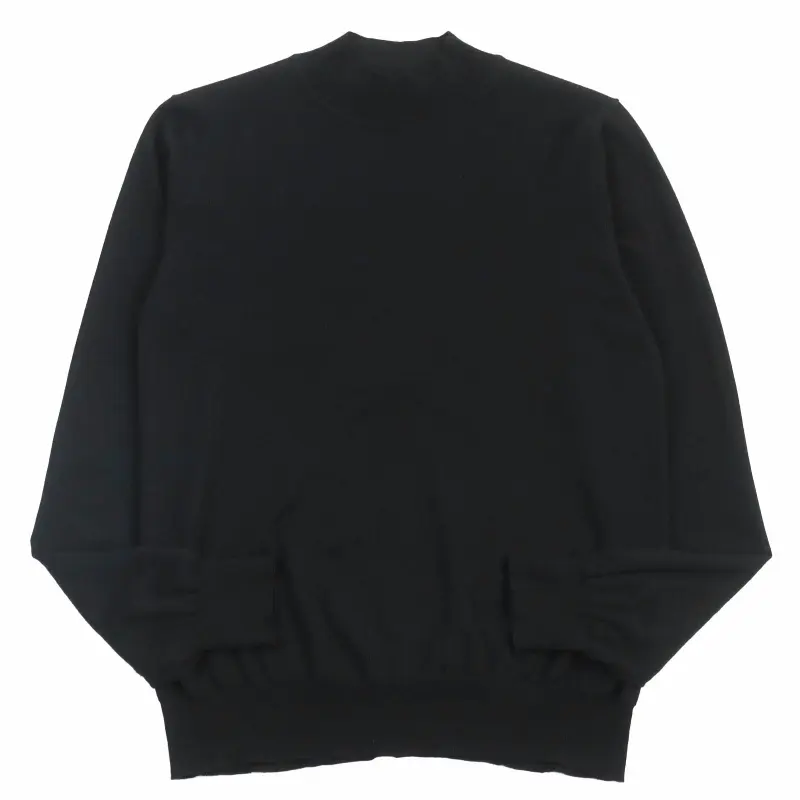 PRADA Sweaters Men's Black Crew Neck Moderate Other