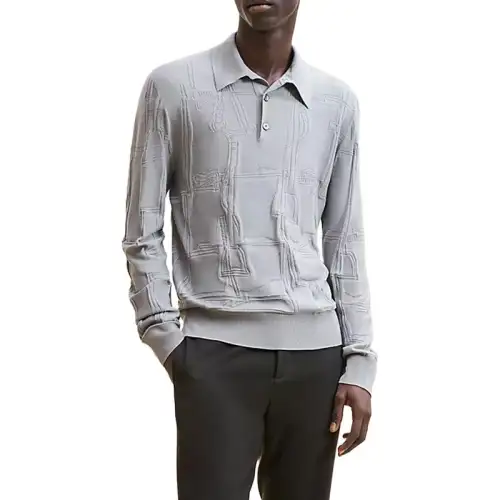 HERMES Sweater Men's Flint Stone Color