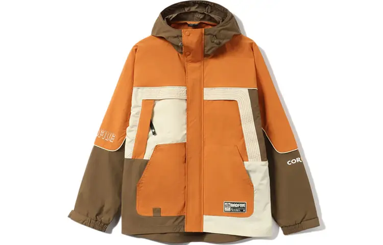 Li Ning Badfive Jacket Men's Ochre Orange