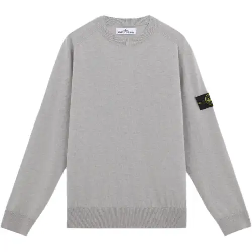 STONE ISLAND Compass Patch Crewneck Jumper