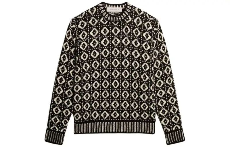 Golden Goose Intarsia-Knit Crewneck Jumper