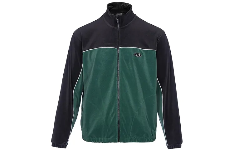 Nike Jackets Men's Green Stand Collar Moderate Other