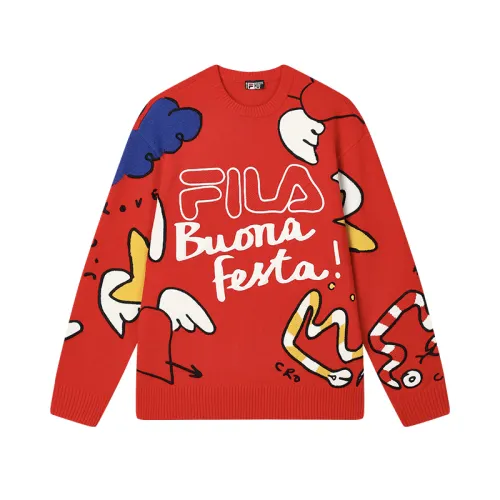 FILA ORIGINALE Sweater Unisex Legend Red