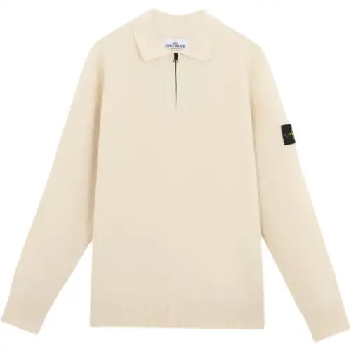 STONE ISLAND Polo Shirt Men's White