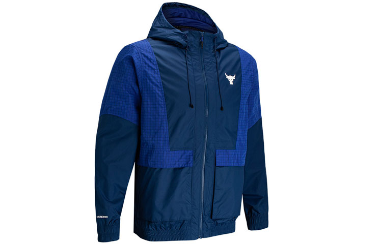 Under Armour Project Jackets Men's Blue Hooded Moderate Other