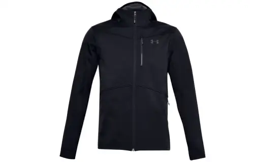 Under Armour ColdGear Jackets Men's Black Hooded Moderate Workwear