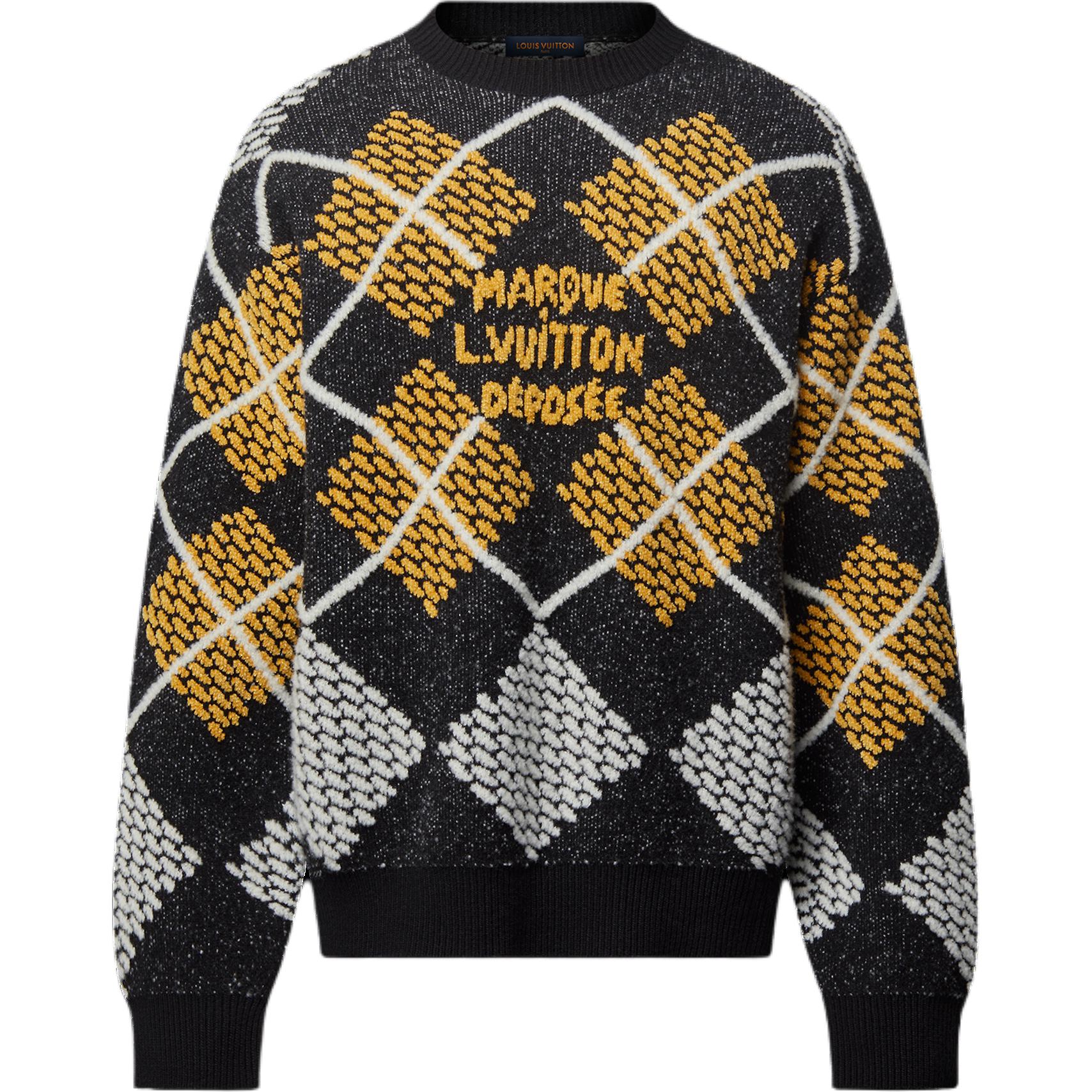 Мужской свитер Louis Vuitton (разноцветный)