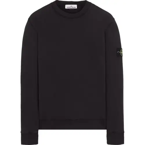 STONE ISLAND Compass Patch Crewneck Sweatshirt