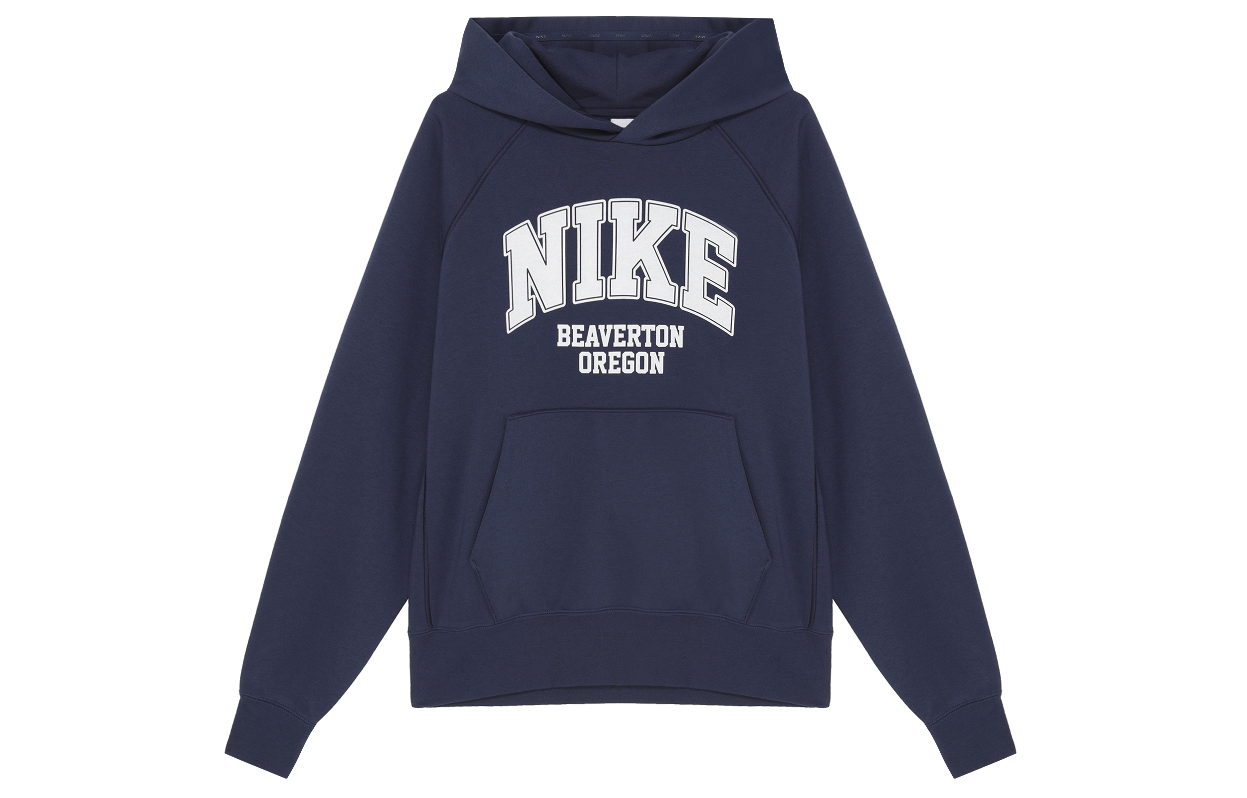 Мужское худи Nike с флисовой подкладкой (синее)
