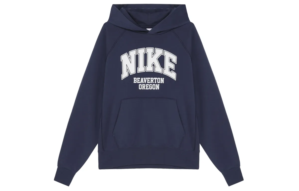 Nike Sweatshirts Men's Blue Hooded (Non-detachable) Moderate