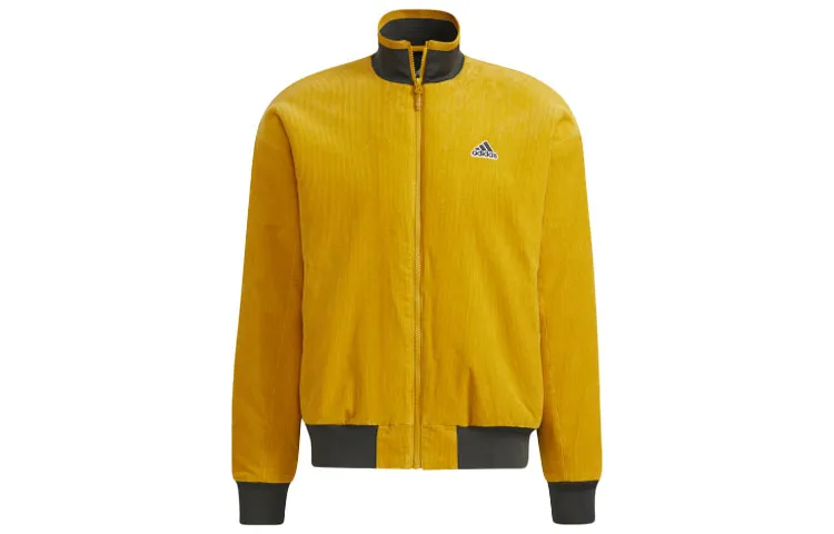Adidas Corduroy Jacket Men's Yellow