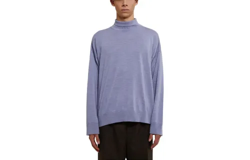 Bottega Veneta SS24 Sweater Men's Purple Blue